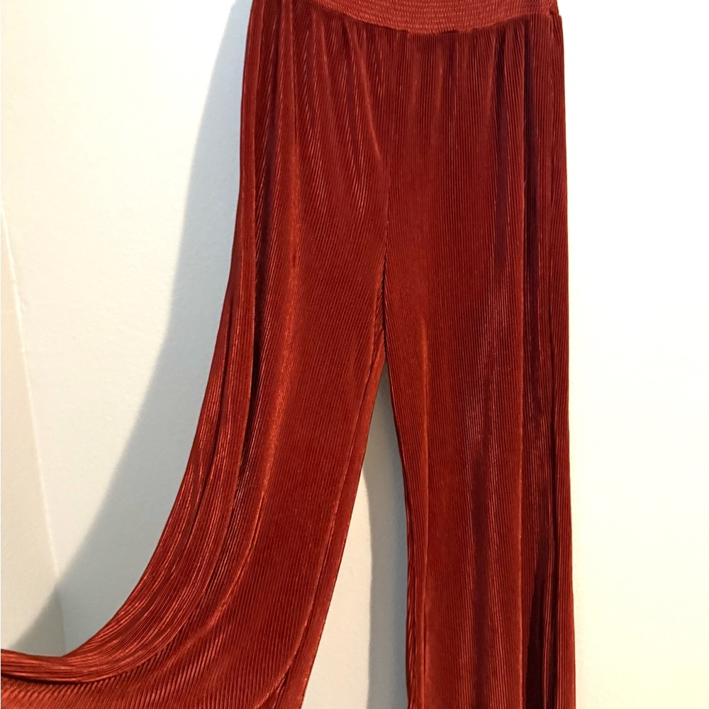 Urban Outfitters Rust Wide Leg Pants
